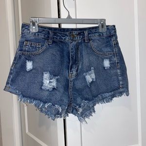 SHEIN jean shorts